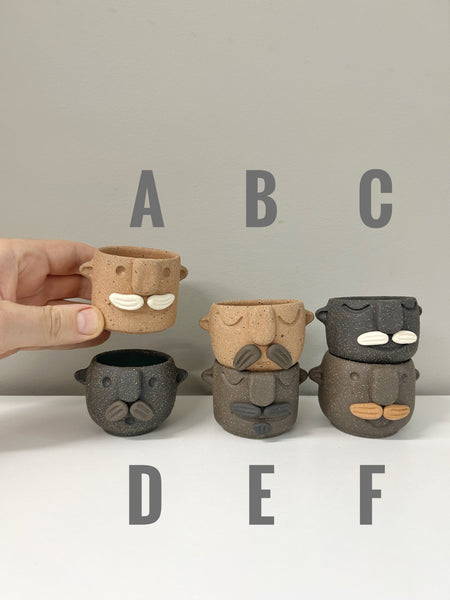 Simple Moodies - Mustache - Miniature