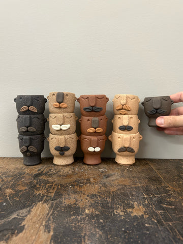 Mustache Moodies - Miniature